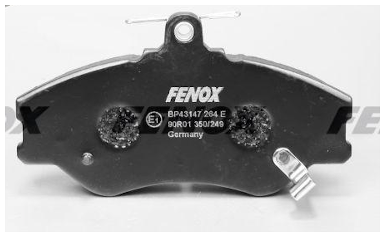 Дисковые тормозные колодки передние Fenox BP43147 (1 шт.)