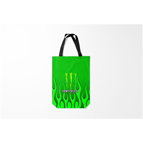 фото Сумка-шоппер / 31х42 см / разное спортивное / monster energy burnettie