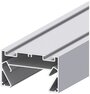 Профиль для натяжных потолков встроенный под трек-системы однофазные 2TRA | 55x33x2000mm