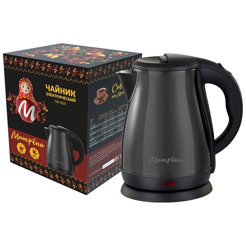 Чайник электрический Матрёна MA-003 черный 251100₽