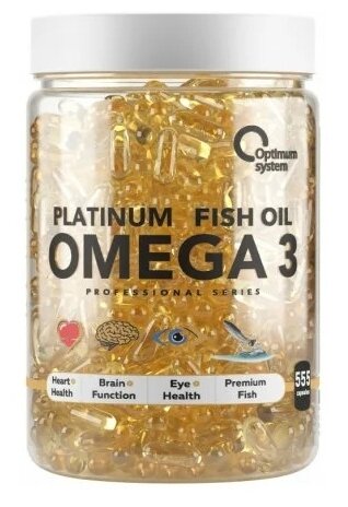 Optimum System Omega-3 Platinum Fish Oil