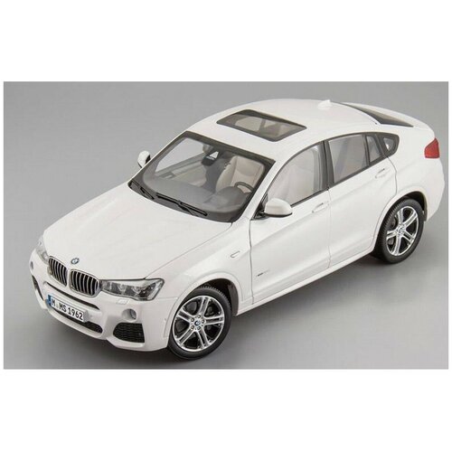 Модель автомобиля Paragon - BMW X4 (F26) 2014, Metallic White (Белый металлик), 97093, 1:18