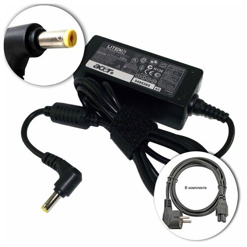 Для Aspire 1410/1810T/1810TZ / ZH7 Acer Зарядное устройство блок питания ноутбука (Зарядка адаптер + сетевой кабель/ шнур)