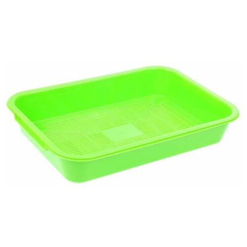 Туалет средний с сеткой 36 х 26 х 65 см зеленый 800₽