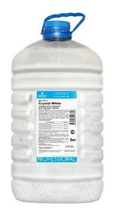 Средство для машинной стирки белых тканей Prosept Crystal White (5кг)