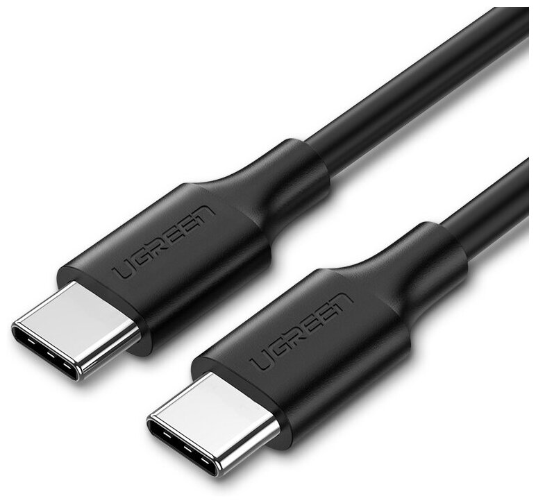 Кабель Ugreen USB C PD 60 Вт, цвет черный, 1 м (50997)