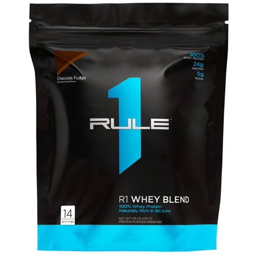 Сывороточный протеин RULE 1 Whey Blend Шоколадная Помадка 476 гр