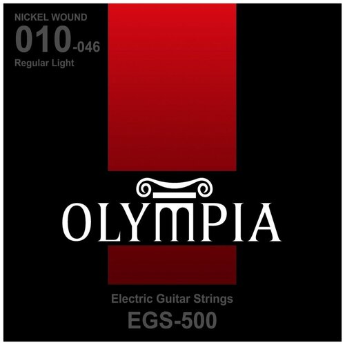 Струны для электрогитары Olympia Nickel Wound 10-46 Regular Light EGS-500