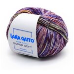 Пряжа Lana Gatto Super Soft Printed, 100 % мериносовая шерсть, 50 г, 125 м - изображение