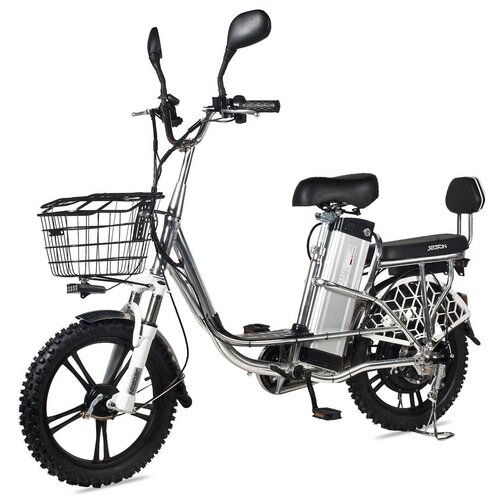 Электровелосипед Jetson Pro Max Plus (60V/20Ah) (гидравлика) + сигнализация + внедорожные покрышки + система PAS (помощник ассистента)