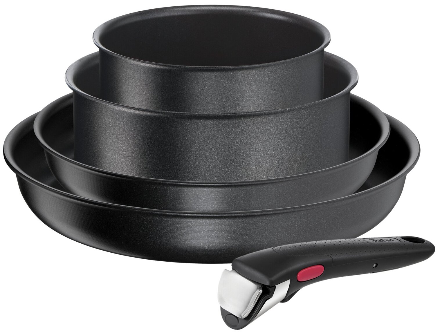 Набор посуды Tefal Ingenio Daily Chef Black L7629102, 5 предметов.