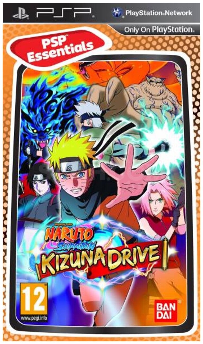 Игра для PlayStation Portable Naruto Shippuden: Kizuna Drive