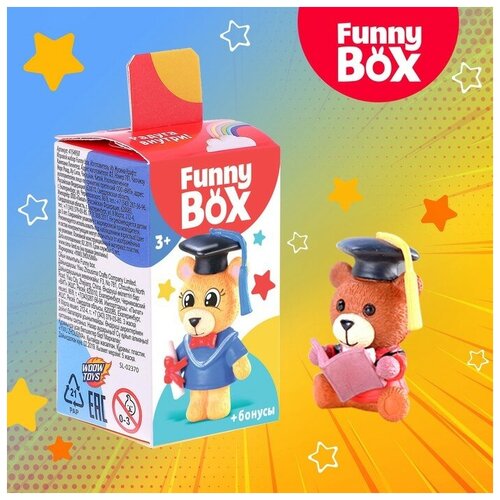 Набор для детей Funny Box «Мишки» Набор: радуга, инструкция, наклейки, микс