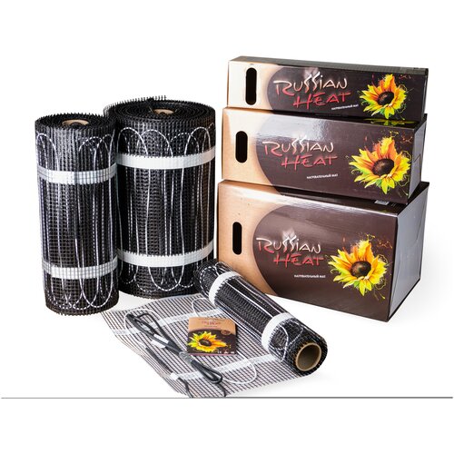 Нагревательный мат двухжильный Russian Heat 35 кв м 9020₽