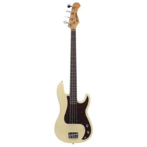 Бас-гитара (Precision Bass) PB80RA, Prodipe - Винтажный Белый