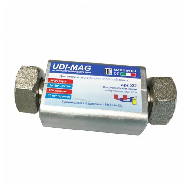 UDI Магнитный преобразователь воды MEGAMAX 3/4 - фотография № 1