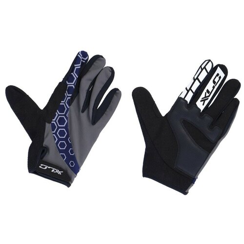 Перчатки XLC Full finger glove Enduro, Blue\grey, L