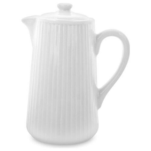 Кофейник PILLIVUYT Plisse фарфор, белый 350 мл
