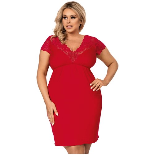 фото Сорочка donna, размер 4xl, красный