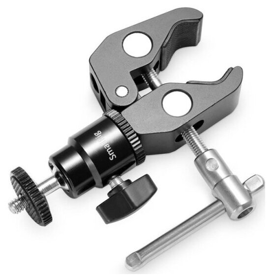 Держатель Smallrig 1124 Универсальный держатель Clamp Mount with 1/4" Screw Ball Head Mount