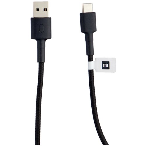 Кабель XIAOMI Mi Braided USB Type-C Cable, 1 м, черный (SJV4109GL)