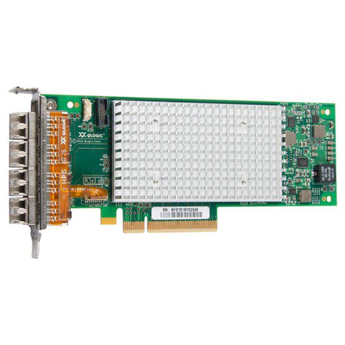 Сетевой адаптер Qlogic QLE2694L-CK 16Gb/s FC HBA, 4-port, PCIe v3.0 x8, LC SR MMF, Low Profile