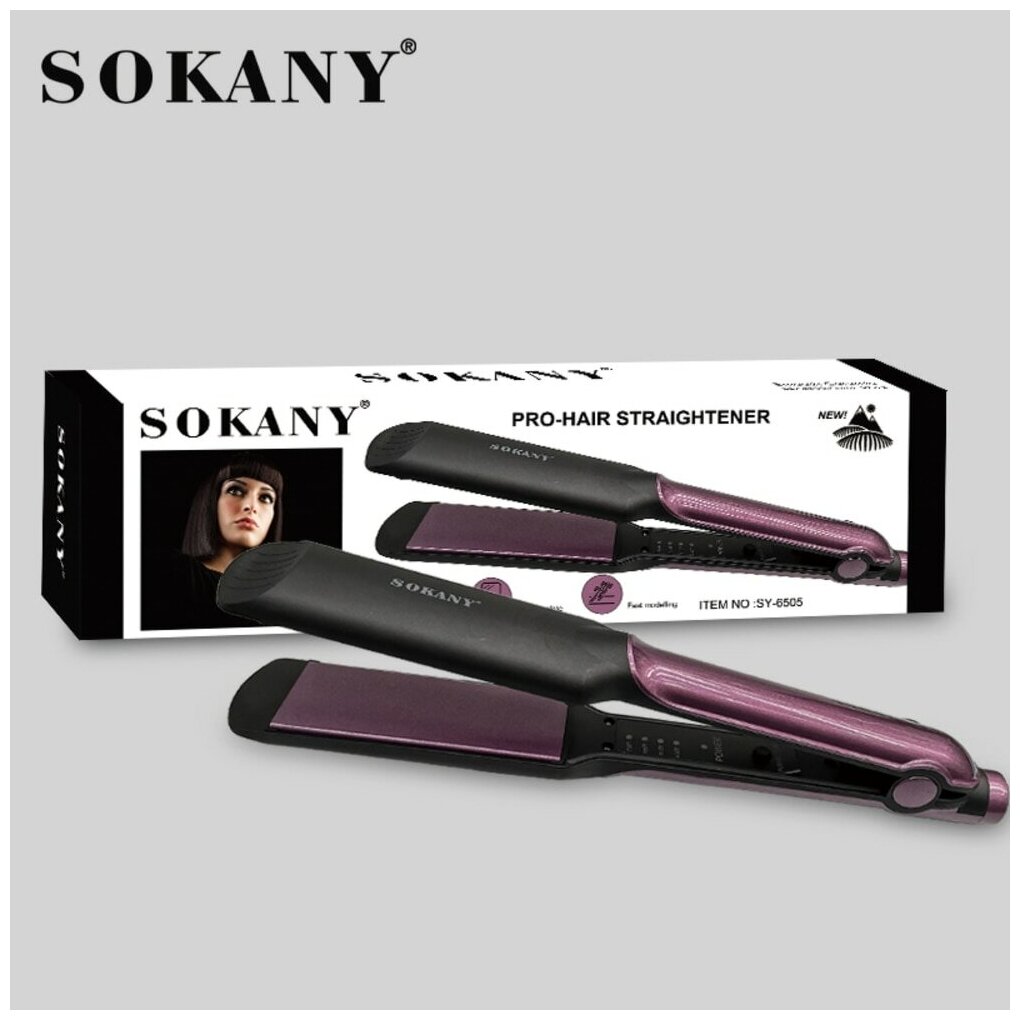 Выпрямитель для волос SOKANY SK-SY-6505 - фотография № 2