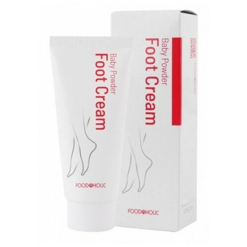 Крем для ног FoodaHolic Baby Powder Foot Cream с детской пудрой / 100 г.