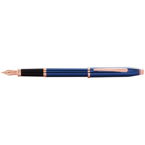 Перьевая ручка Cross Century II Translucent Cobalt Blue Lacquer, перо F CROSS MR-AT0086-138FF