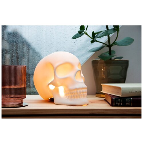 Лампа настольная suck uk, skull light, Suck UK, белый, арт: SK LIGHTSKULL1 SK LIGHTSKULL1