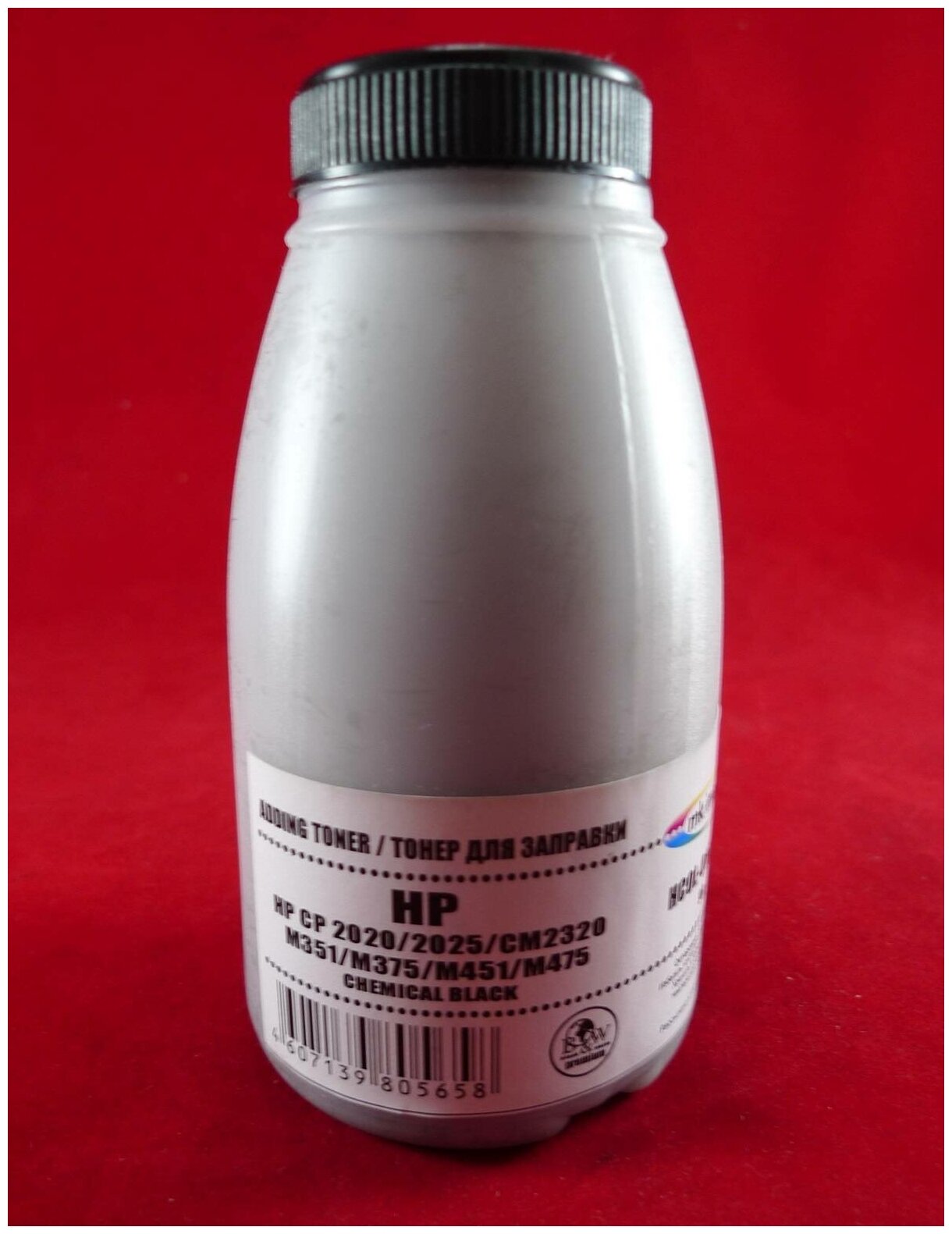 Тонер BW для HP 304A - совместимый тонер (HCOL016K90) 90 гр, черный