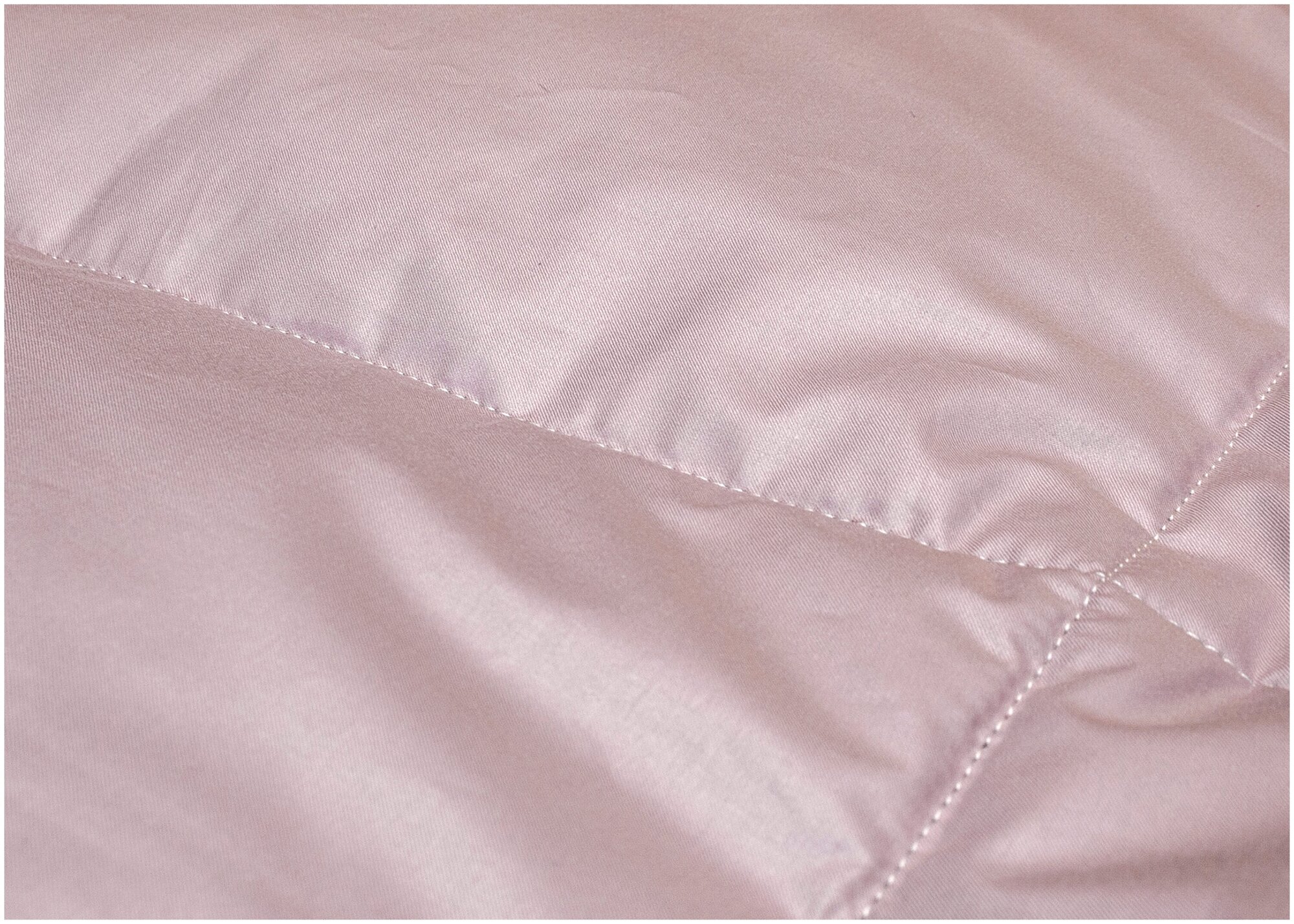 Одеяло натуральное, пухоперовое Kariguz Special Pink, 150х200, гусиный пух перо, легкое, всесезонное - фотография № 7