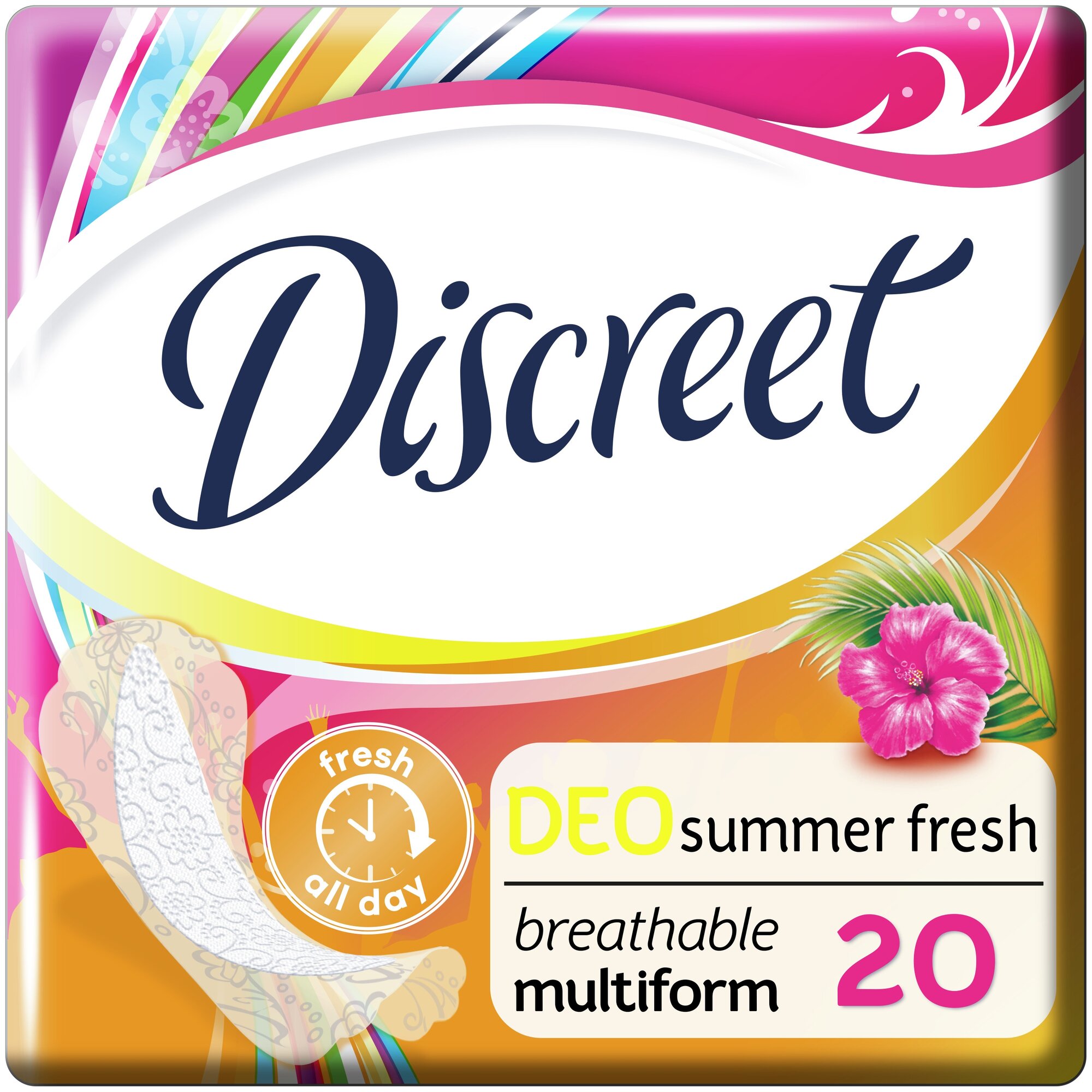   Discreet Summer Fresh Multiform Deo 20 