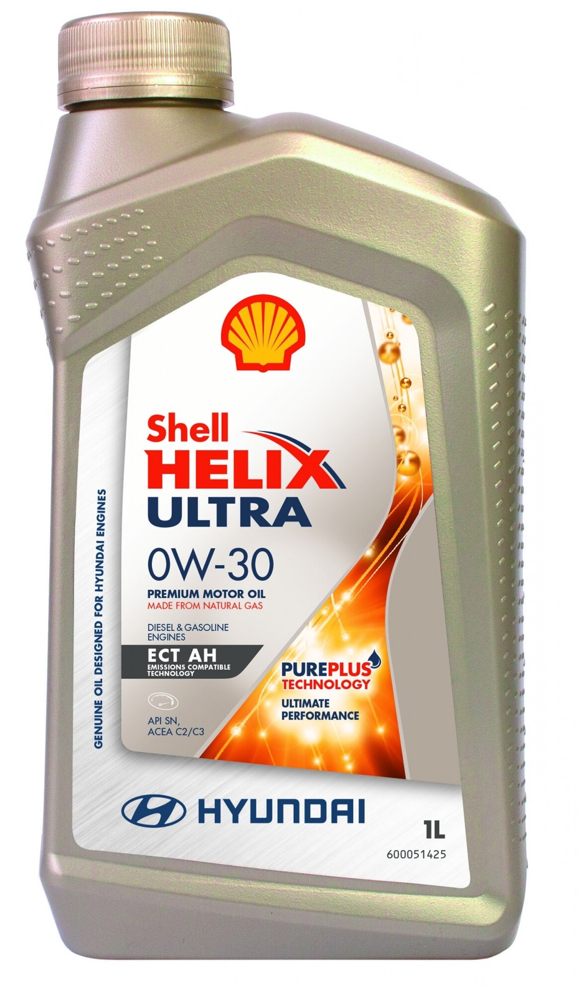 Синтетическое моторное масло SHELL Helix Ultra ECT AH C2/C3 0W-30