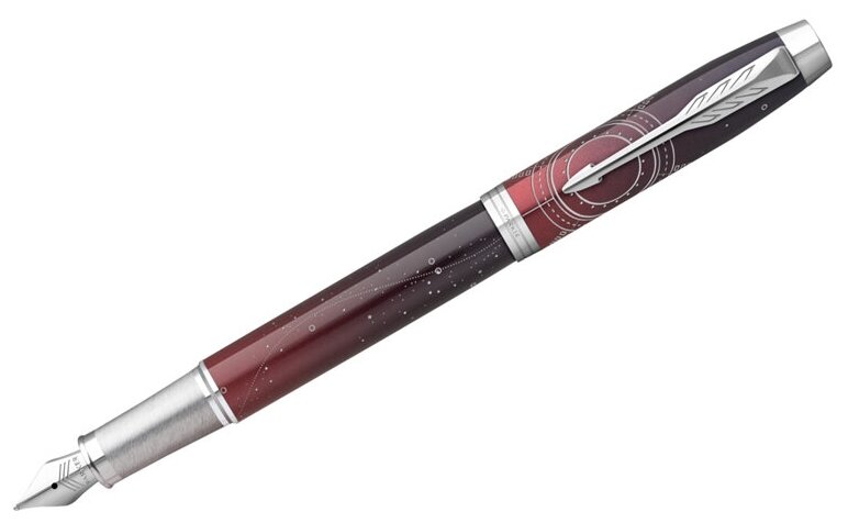 Ручка перьевая Parker "IM Special Edition Portal" синяя, 0,8мм, подарочная упаковка