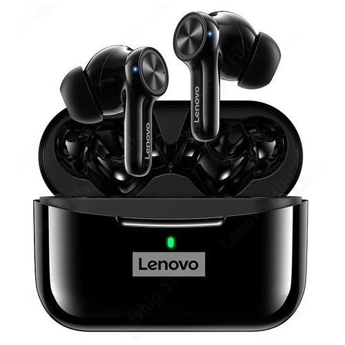 Беспроводные наушники Lenovo LP70 Live Pods TWS Black 299000₽