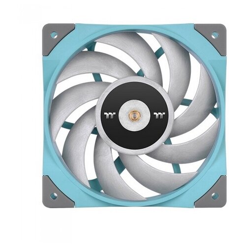 Вентилятор для корпуса Thermaltake TOUGHFAN 12 High Static Pressure Radiator Fan, белый/голубой вентилятор thermaltake toughfan 12 radiator fan 1pack cl f117 pl12rg a