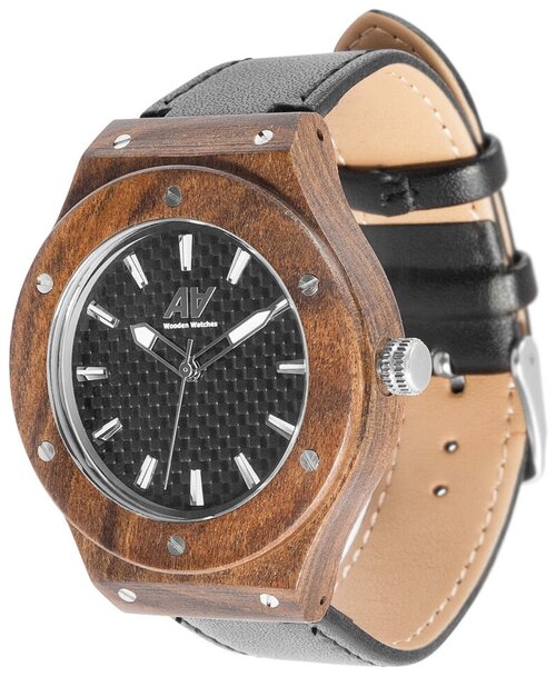 Наручные часы AA Wooden Watches, черный