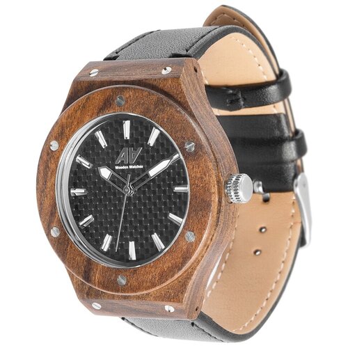 мужские часы aa watches s4 pear Наручные часы AA Wooden Watches, черный