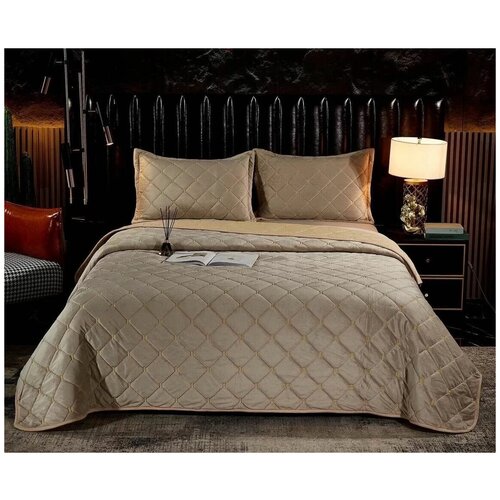 Покрывало стеганое Elite (бежевый)