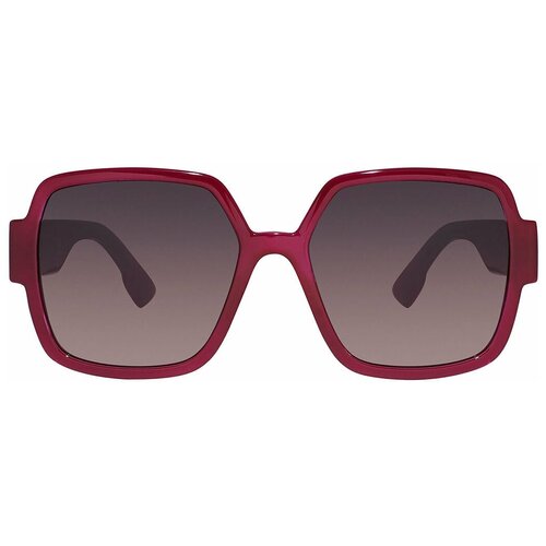 Солнцезащитные очки Valentin Yudashkin, черный солнцезащитные очки valentin yudashkin коричневый