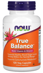 Фото NOW True Balance Multi Vitamin & Mineral (мультивитаминный и минеральный комплекс) 120 капсул