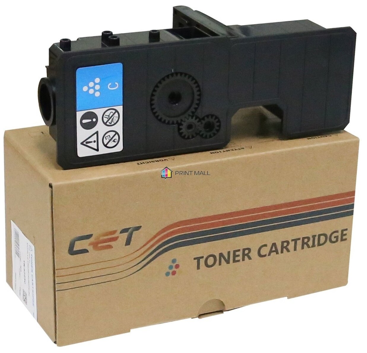 Тонер-картридж (PK208) TK-5230C для KYOCERA ECOSYS P5021cdn/M5521cdn (CET) Cyan, 33г, 2200 стр., CET8995C