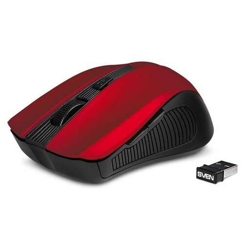 Мышь беспроводная Sven RX-350W красный 449000₽