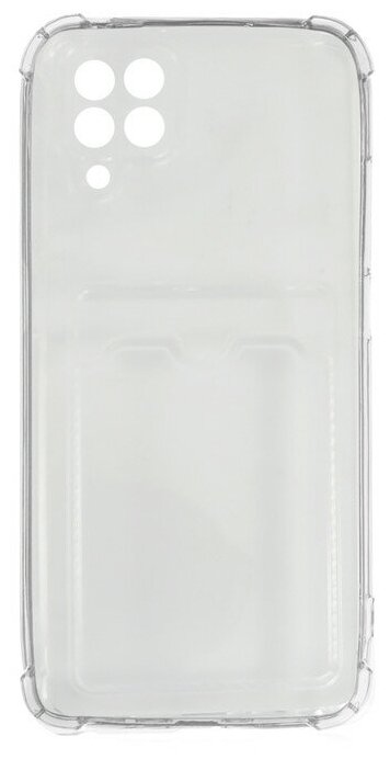 Чехол LuxCase для Samsung Galaxy A12 TPU с картхолдером 1.5mm Transparent 63516 - фото №6