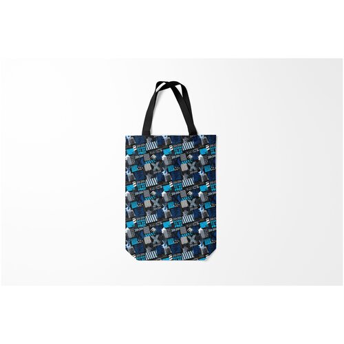 фото Сумка-шоппер / 31х42 см / разное спортивное / экстремальный спорт экстремал burnettie