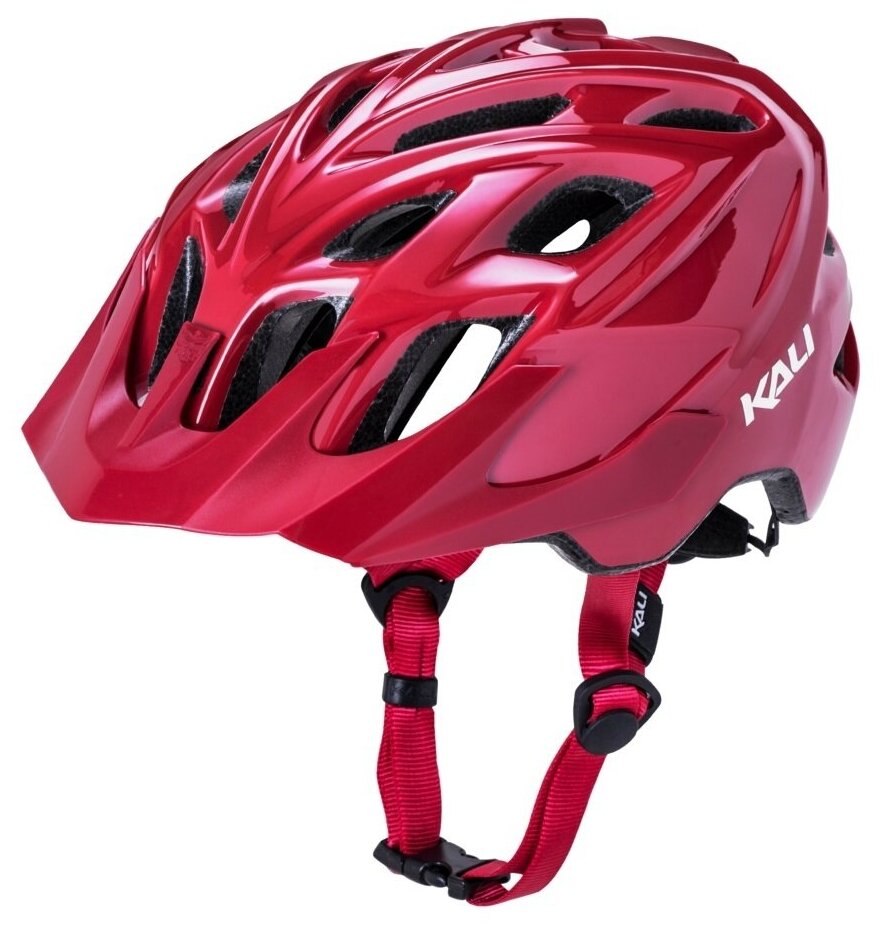 Шлем 02-21220117 TRAIL/MTB CHAKRA SOLO Brk 21отв. L/XL 58-61см 292г. красный, CF. KALI