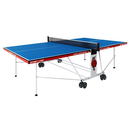 Стол для помещения Start Line Compact Expert Indoor blue 274х152.5х76