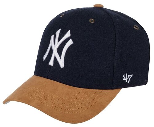 Бейсболка 47 BRAND арт. B-WLOBM17WMS New York Yankees MLB (темно-синий), размер ONE