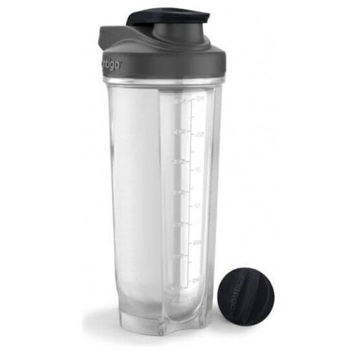 фото Шейкер contigo 2095671 0.82л прозрачный/черный пластик
